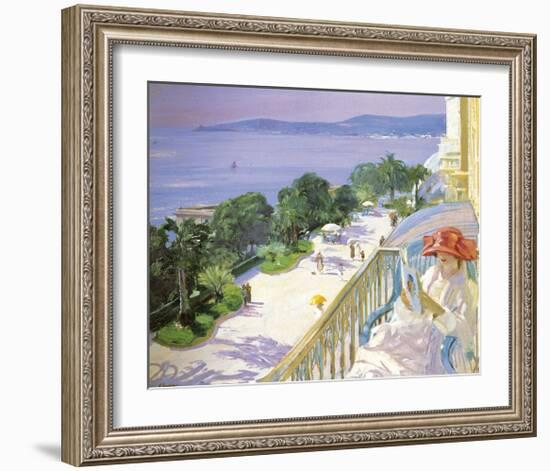 Cap d'Ail-Sir John Lavery-Framed Premium Giclee Print