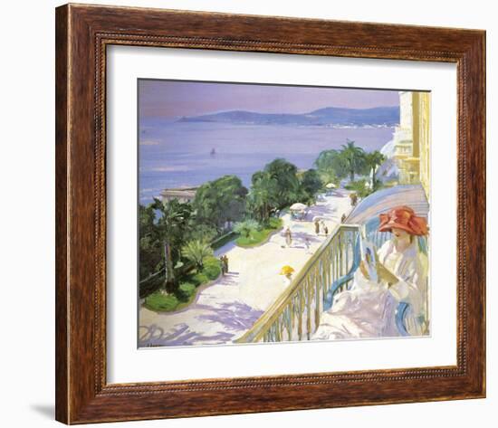 Cap d'Ail-Sir John Lavery-Framed Premium Giclee Print