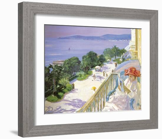 Cap d'Ail-Sir John Lavery-Framed Premium Giclee Print