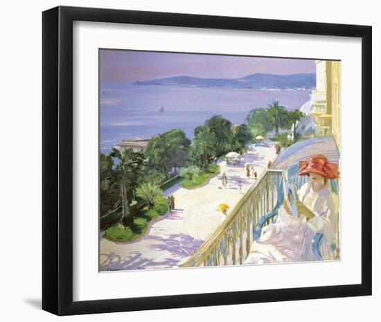 Cap d'Ail-Sir John Lavery-Framed Premium Giclee Print