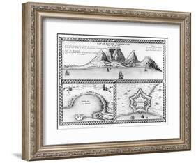Cap De Bonne Esperance, 1705 (Engraving)-Nicolas De Fer-Framed Giclee Print