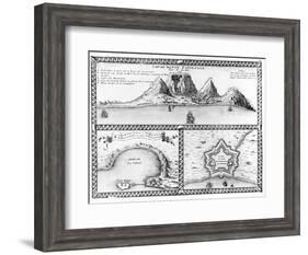 Cap De Bonne Esperance, 1705 (Engraving)-Nicolas De Fer-Framed Giclee Print
