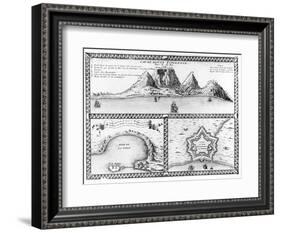 Cap De Bonne Esperance, 1705 (Engraving)-Nicolas De Fer-Framed Giclee Print