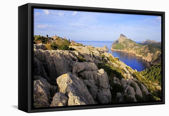 Cap de Formentor, Majorca, Balearic Islands, Spain, Mediterranean, Europe-Hans-Peter Merten-Framed Premier Image Canvas