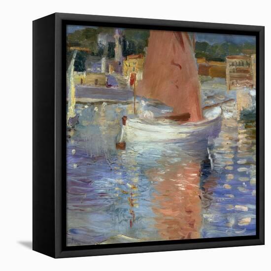 Cap Ferrat-George Leslie Hunter-Framed Premier Image Canvas