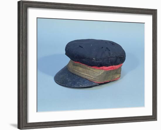 Cap with a Gold Band Worn by David Livingstone-null-Framed Giclee Print