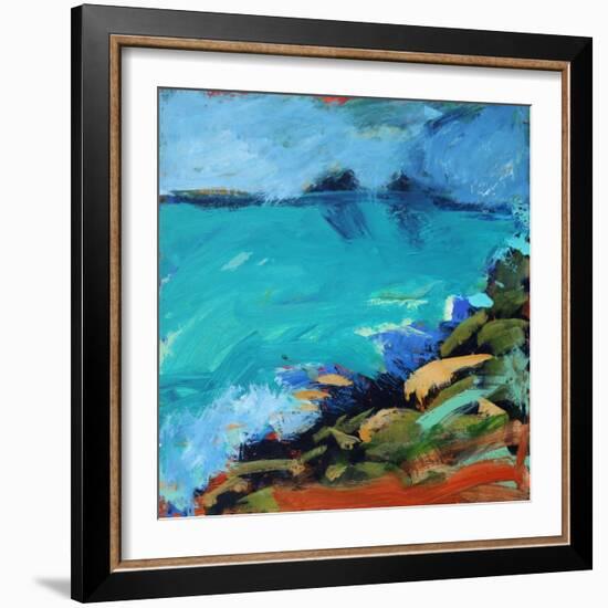 Cape, 2021 (acrylic on board)-Paul Powis-Framed Giclee Print