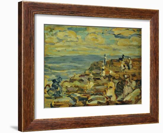 Cape Ann-Maurice Brazil Prendergast-Framed Giclee Print