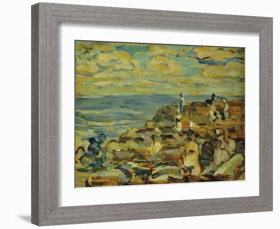 Cape Ann-Maurice Brazil Prendergast-Framed Giclee Print