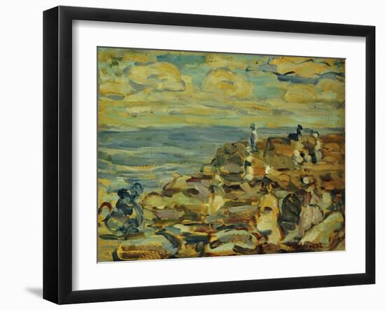 Cape Ann-Maurice Brazil Prendergast-Framed Giclee Print