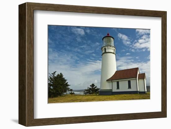 Cape Blanco Lighthouse, Cape Blanco State Park, Oregon, Usa-Michel Hersen-Framed Photographic Print