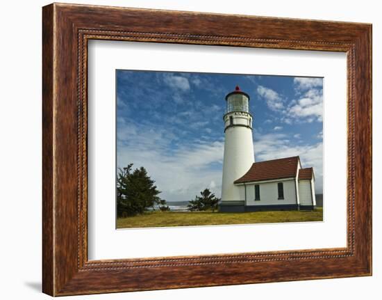 Cape Blanco Lighthouse, Cape Blanco State Park, Oregon, Usa-Michel Hersen-Framed Photographic Print