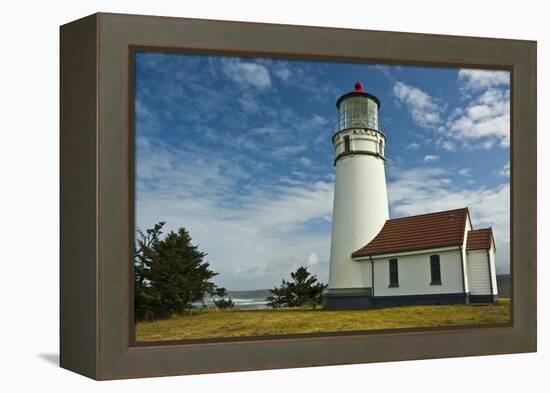 Cape Blanco Lighthouse, Cape Blanco State Park, Oregon, Usa-Michel Hersen-Framed Premier Image Canvas