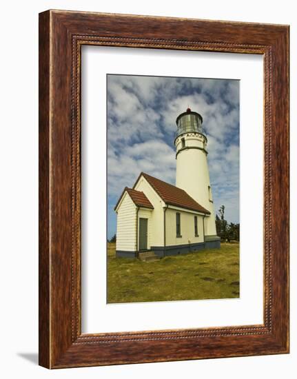 Cape Blanco Lighthouse, Cape Blanco State Park, Oregon, Usa-Michel Hersen-Framed Photographic Print