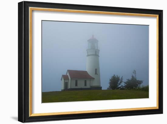 Cape Blanco Lighthouse-George Johnson-Framed Photo