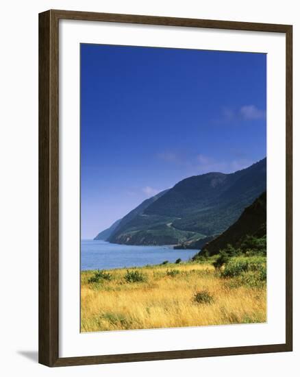 Cape Breton National Park, Cape Rouge, Cape Breton, Nova Scotia, Canada-Walter Bibikow-Framed Photographic Print