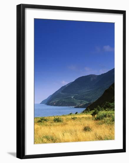 Cape Breton National Park, Cape Rouge, Cape Breton, Nova Scotia, Canada-Walter Bibikow-Framed Photographic Print