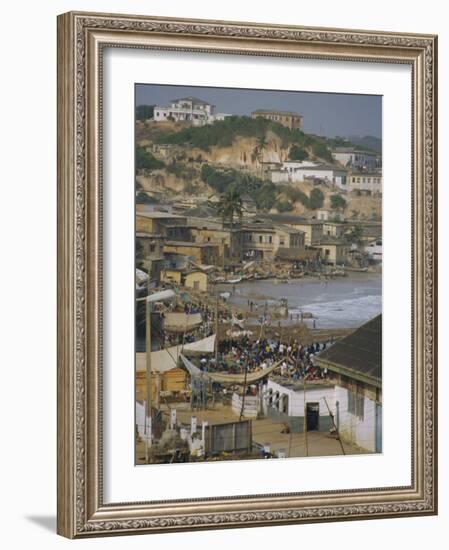 Cape Coast, Ghana, Africa-David Poole-Framed Photographic Print