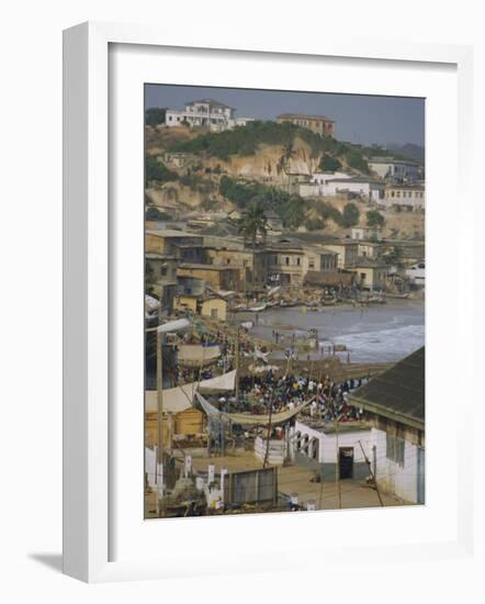 Cape Coast, Ghana, Africa-David Poole-Framed Photographic Print