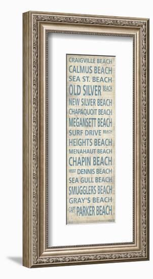 Cape Cod Beach Towns I-Sparx Studio-Framed Art Print