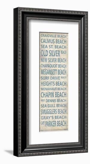 Cape Cod Beach Towns I-Sparx Studio-Framed Art Print