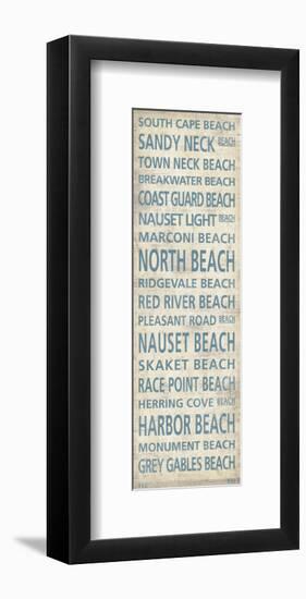 Cape Cod Beach Towns II-Sparx Studio-Framed Art Print