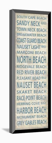 Cape Cod Beach Towns II-Sparx Studio-Mounted Art Print