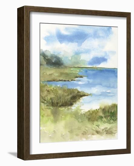 Cape Cod Cove-Leslie Trimbach-Framed Art Print