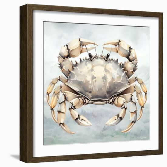 Cape Cod Crab-Nicole DeCamp-Framed Art Print