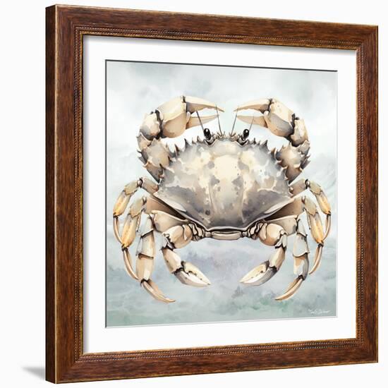 Cape Cod Crab-Nicole DeCamp-Framed Art Print