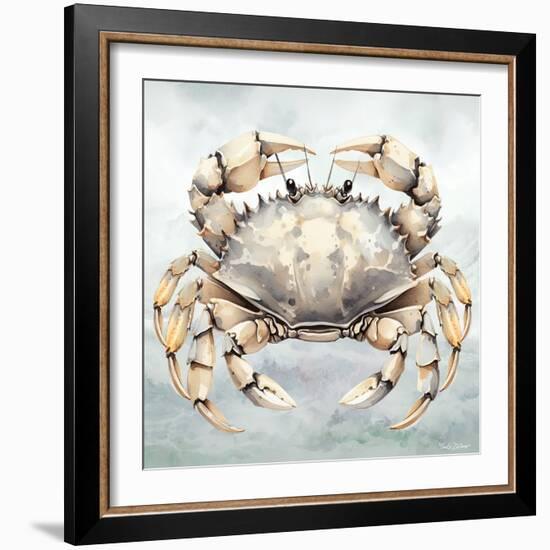 Cape Cod Crab-Nicole DeCamp-Framed Art Print