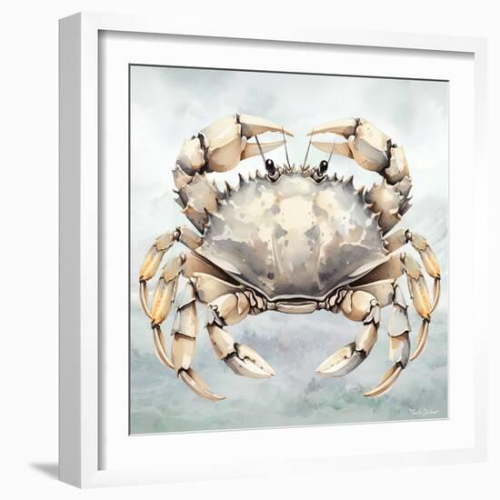 Cape Cod Crab-Nicole DeCamp-Framed Art Print