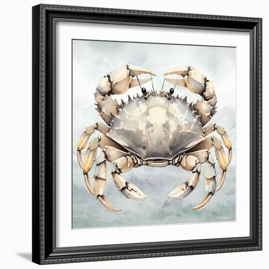 Cape Cod Crab-Nicole DeCamp-Framed Art Print