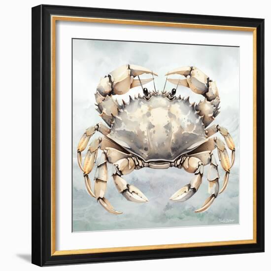 Cape Cod Crab-Nicole DeCamp-Framed Art Print