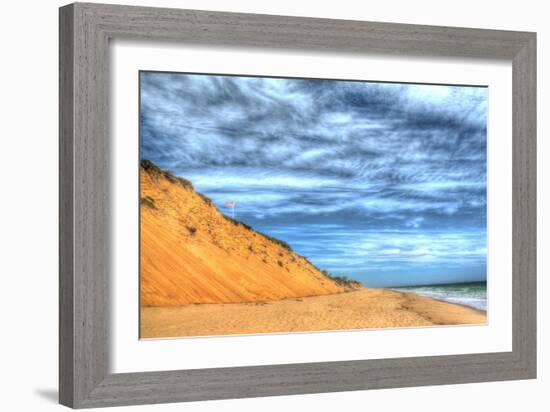 Cape Cod Dune and Colors 2-Robert Goldwitz-Framed Photographic Print