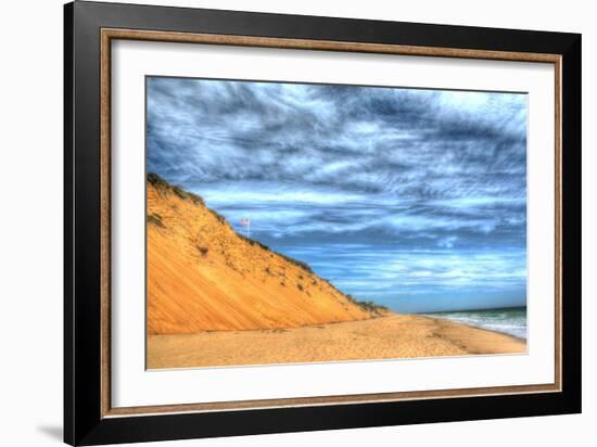 Cape Cod Dune and Colors 2-Robert Goldwitz-Framed Photographic Print