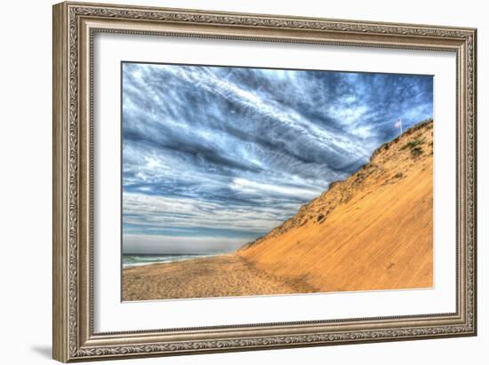 Cape Cod Dune and Colors-Robert Goldwitz-Framed Photographic Print