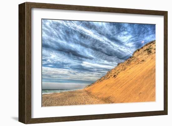 Cape Cod Dune and Colors-Robert Goldwitz-Framed Photographic Print