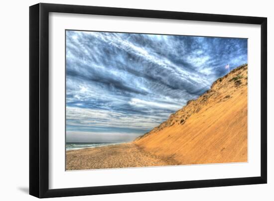 Cape Cod Dune and Colors-Robert Goldwitz-Framed Photographic Print