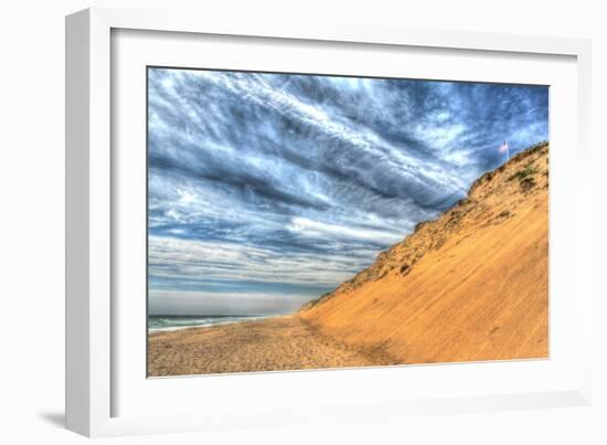 Cape Cod Dune and Colors-Robert Goldwitz-Framed Photographic Print