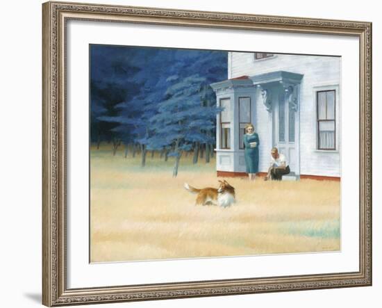 Cape Cod Evening, 1939-Edward Hopper-Framed Giclee Print