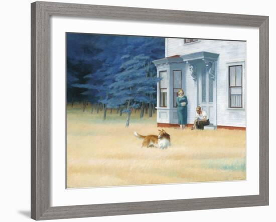 Cape Cod Evening, 1939-Edward Hopper-Framed Giclee Print