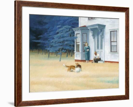 Cape Cod Evening, 1939-Edward Hopper-Framed Giclee Print