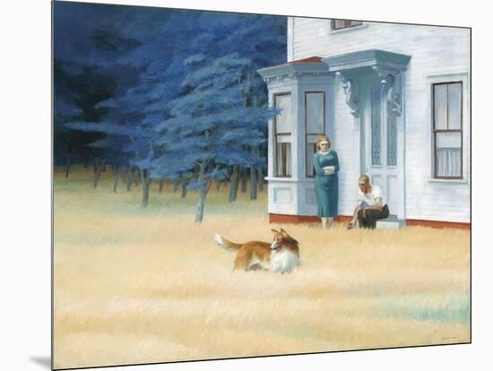 Cape Cod Evening, 1939-Edward Hopper-Mounted Giclee Print