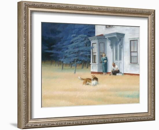 Cape Cod Evening, 1939-Edward Hopper-Framed Art Print