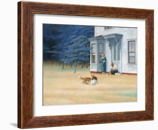 Cape Cod Evening, 1939-Edward Hopper-Framed Art Print