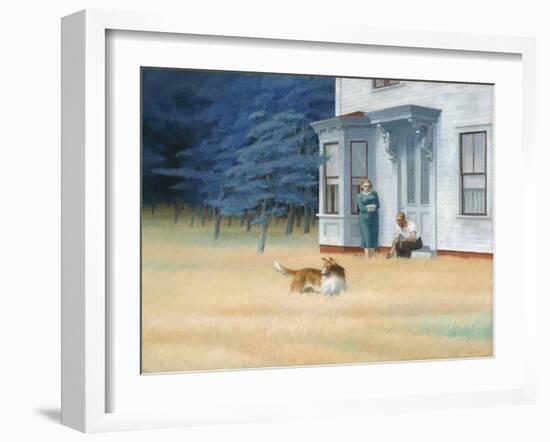 Cape Cod Evening, 1939-Edward Hopper-Framed Art Print