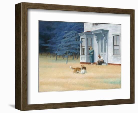 Cape Cod Evening, 1939-Edward Hopper-Framed Art Print