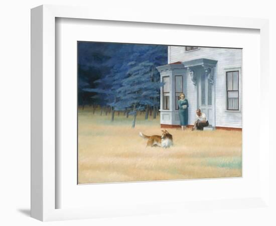 Cape Cod Evening, 1939-Edward Hopper-Framed Art Print