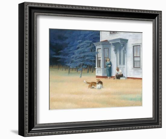 Cape Cod Evening, 1939-Edward Hopper-Framed Art Print